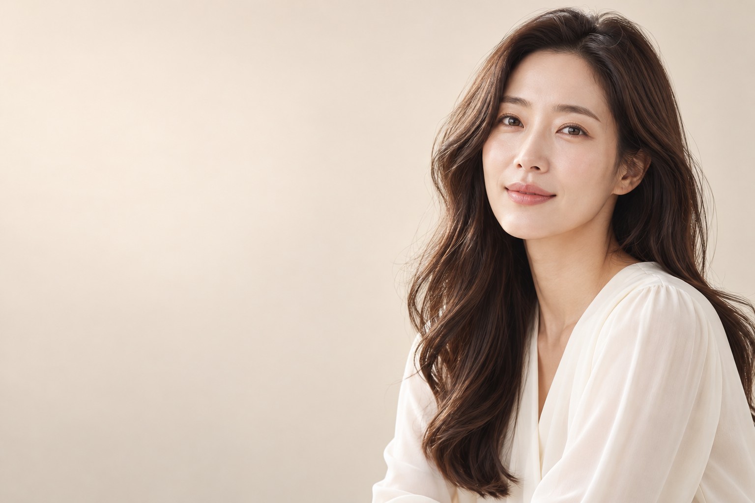 리쥬란 힐러 페이지 여성 모델
